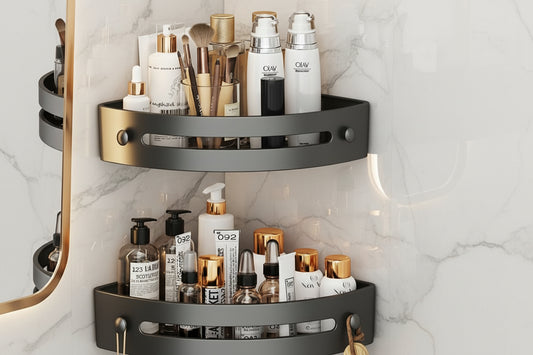 PrimaHome™ 2-Tier Black Luxury Organizer