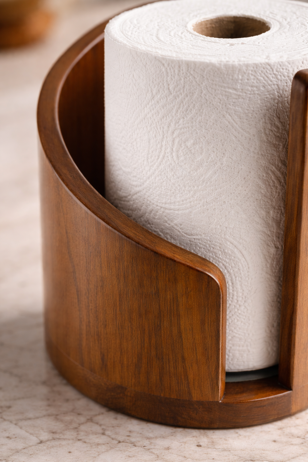 PrimaHome™ WoodLine Premium Küchenrollenhalter