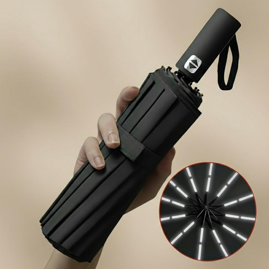 PrimaHome™ SwissLight Umbrella – LED Regenschirm mit Schweizer Design