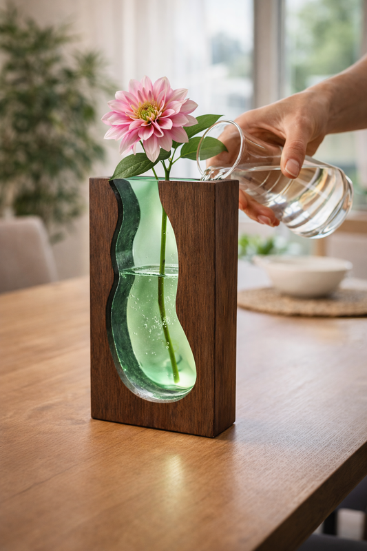 PrimaHome™ EmeraldWave Glasvase