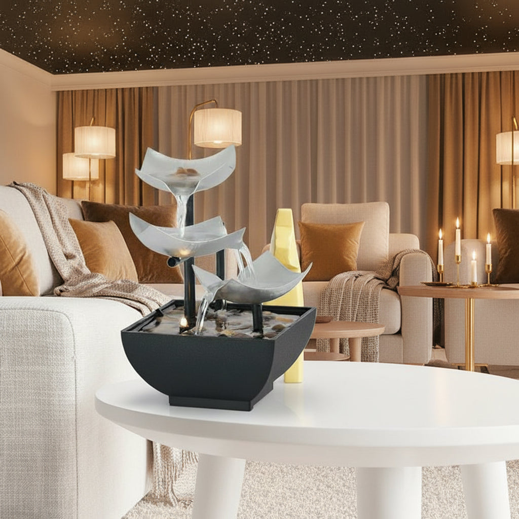 New Home Decoration Flowing Water Ornaments Desktop Fountain Crafts for Home Decor