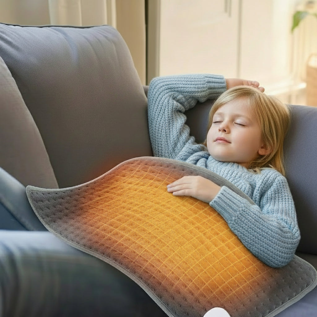 Electric Heating Pad Blanket 9 Level 4 Mode Timer Heating Pad for Shoulder Neck Back Spine Leg Winter Warm