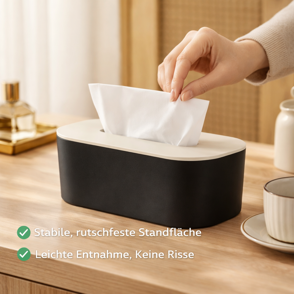 PrimaHome™ Premium TissueBox Black Edition