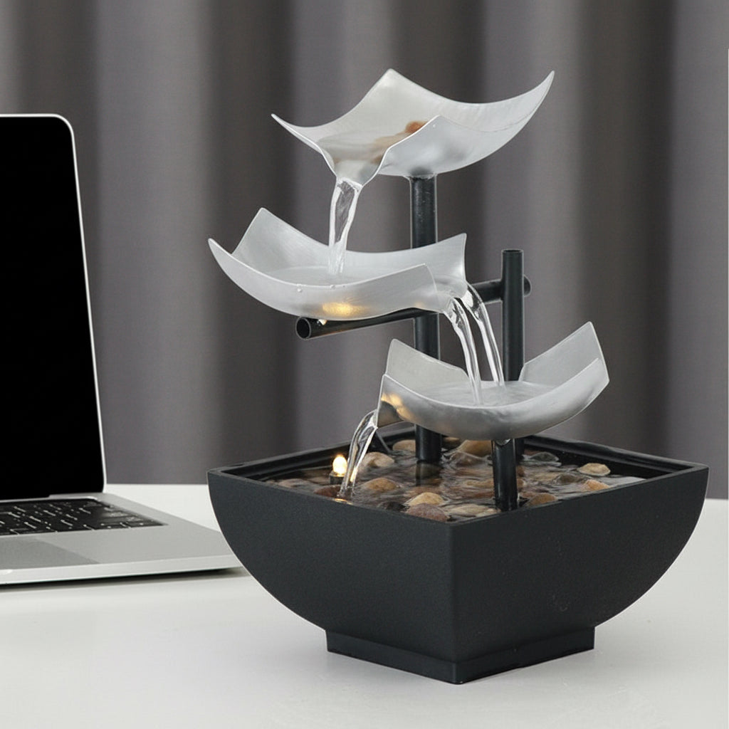 New Home Decoration Flowing Water Ornaments Desktop Fountain Crafts for Home Decor