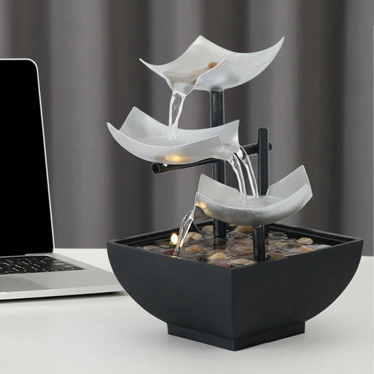 New Home Decoration Flowing Water Ornaments Desktop Fountain Crafts for Home Decor