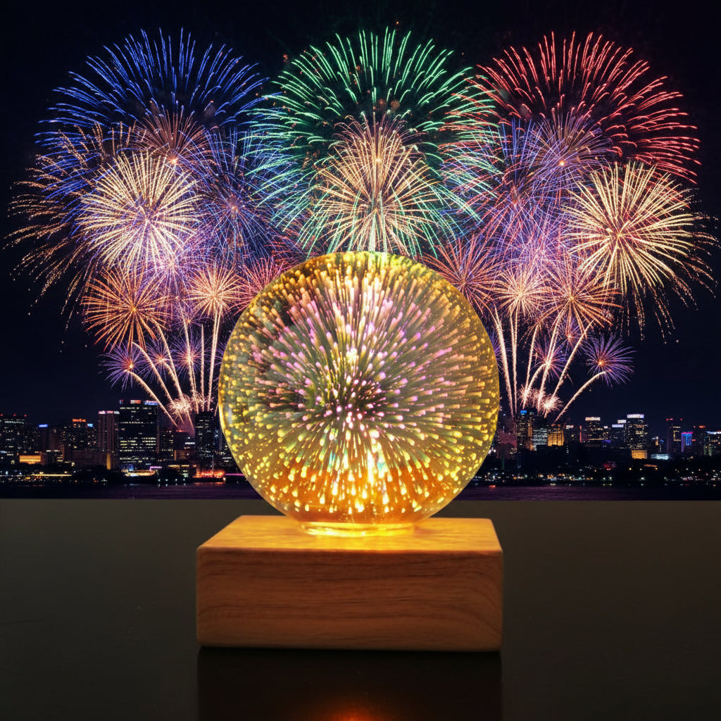 3D Crystal Ball Lamp Laser Engraved Galaxy Planet Moon Saturn LED Night Light Home Decor Valentine'S Day Father'S Day Gift