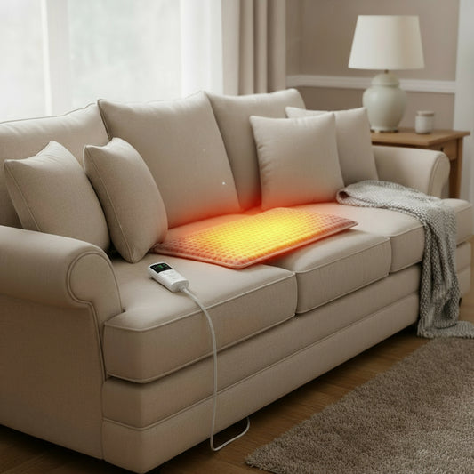 Electric Heating Pad Blanket 9 Level 4 Mode Timer Heating Pad for Shoulder Neck Back Spine Leg Winter Warm