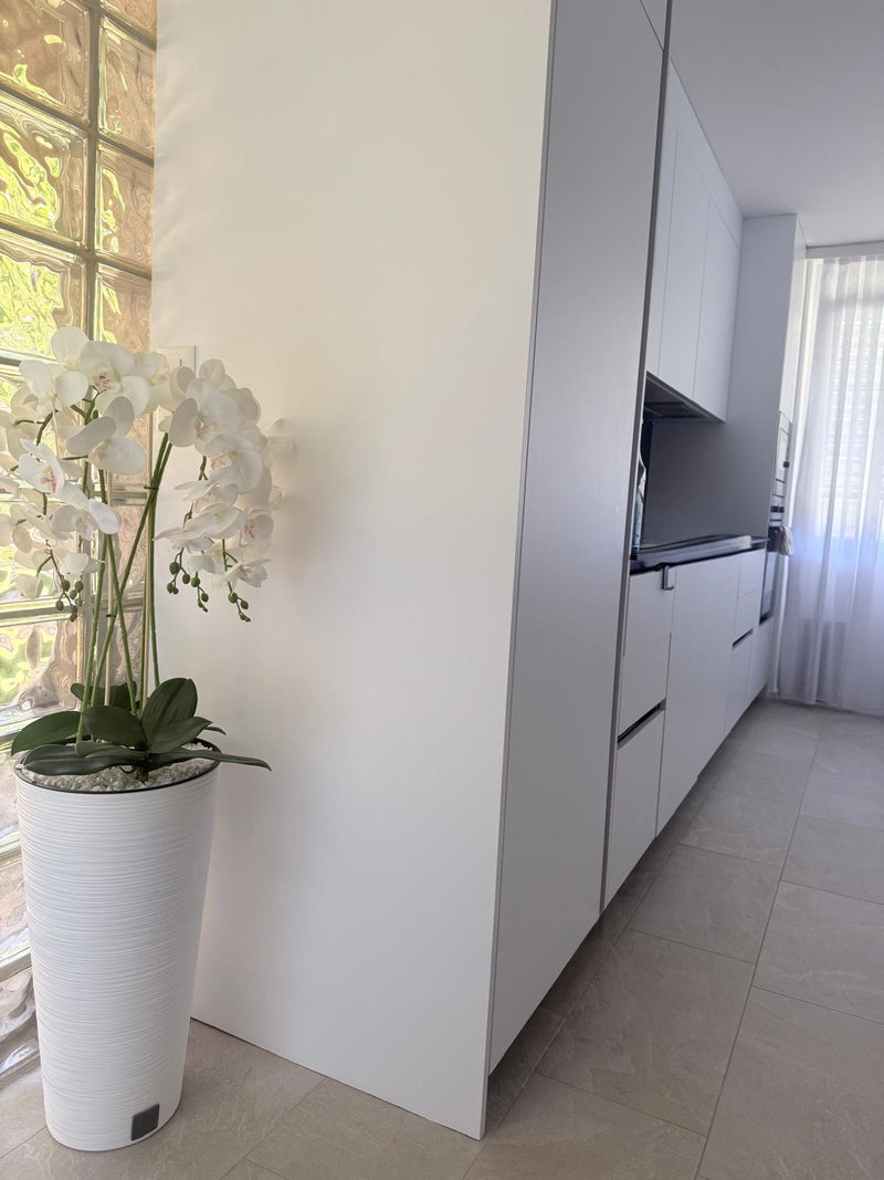 <p>Eleganter Eingangsbereich mit stilvoller und einladender Atmosphäre in Steilen</p>