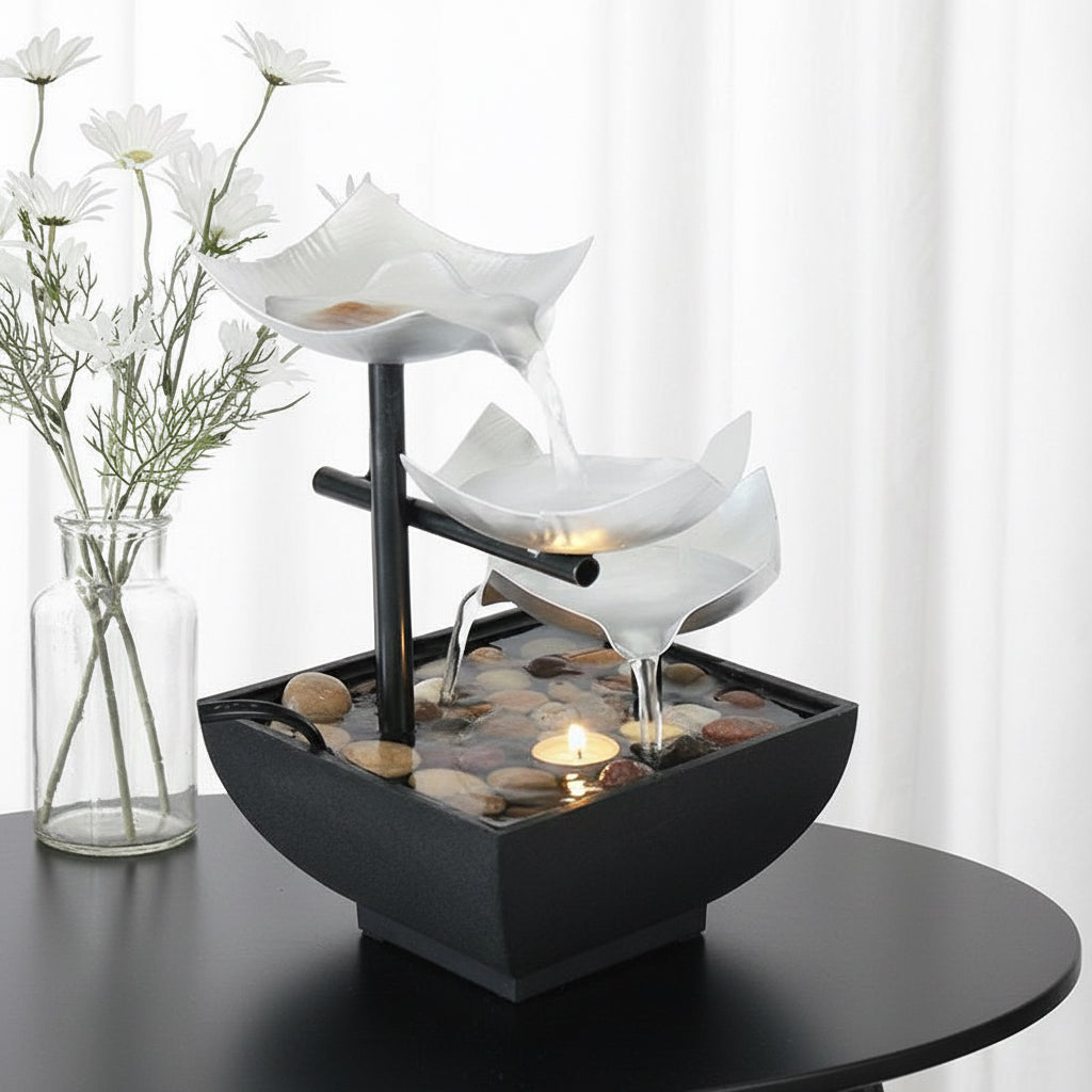 New Home Decoration Flowing Water Ornaments Desktop Fountain Crafts for Home Decor