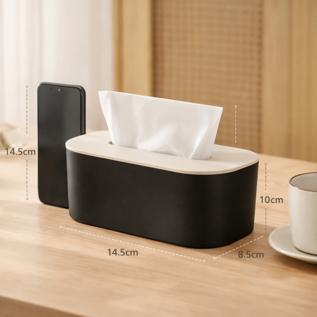 PrimaHome™ Premium TissueBox Black Edition